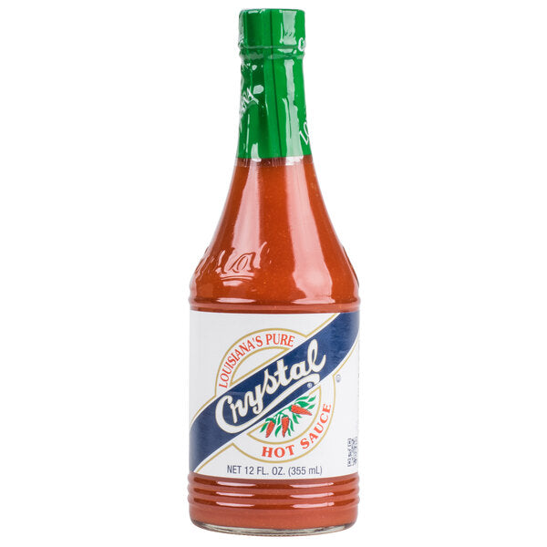 Crystal 12 fl. oz. Hot Sauce - 12/Case