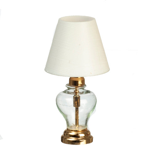 LED WH.GLASS TABLE LAMP