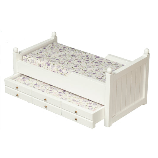 TRUNDLE BED/WHITE