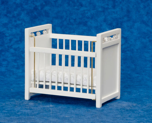 WHITE CRIB/WHITE/CB