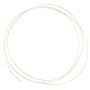 14k Yellow Gold Wire Round 24ga (Priced per Inch)